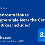 3 Bedroom House Chippendale Near The Center 2 E-Bikes Included