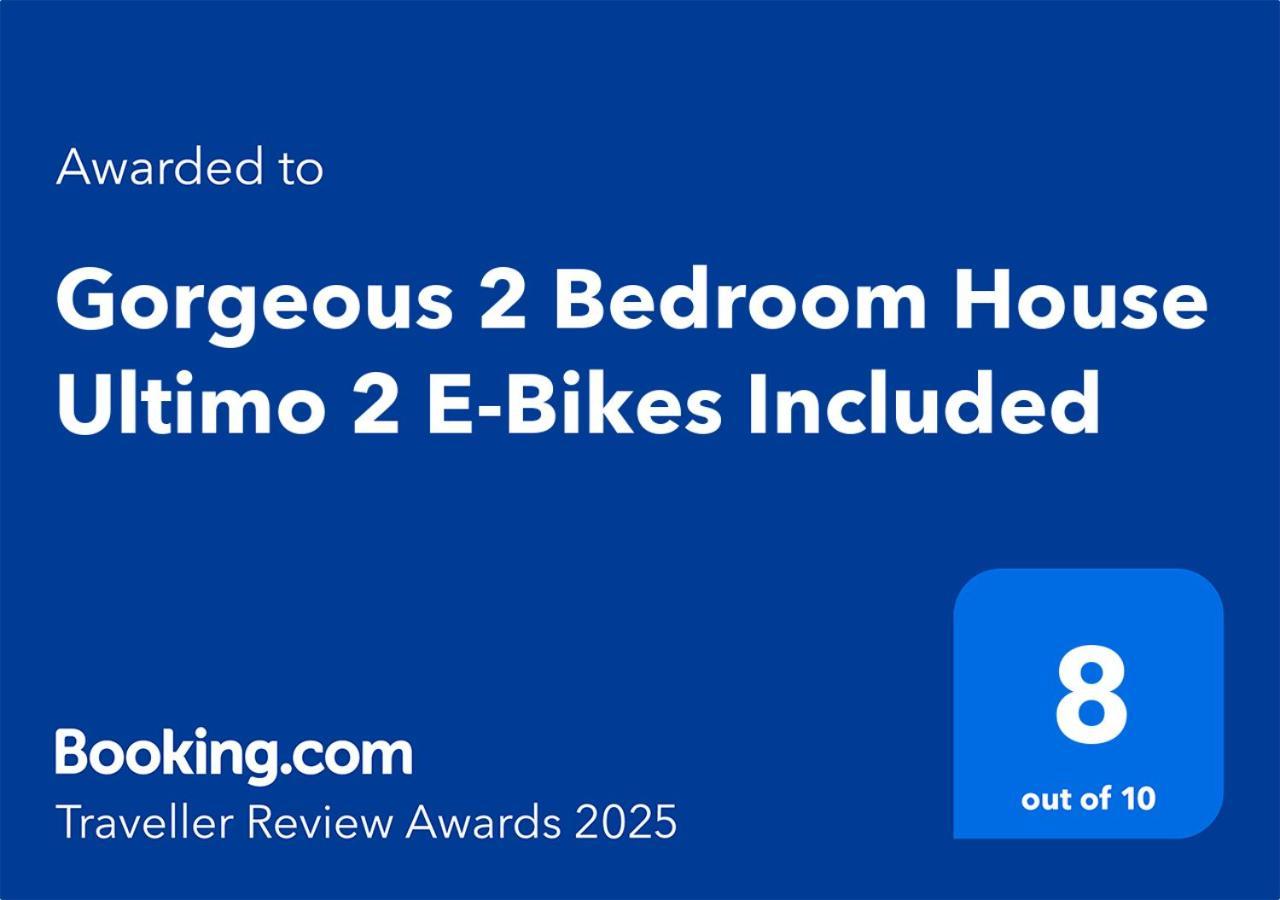Gorgeous 2 Bedroom House Ultimo 2 E-bikes Included Holiday home *