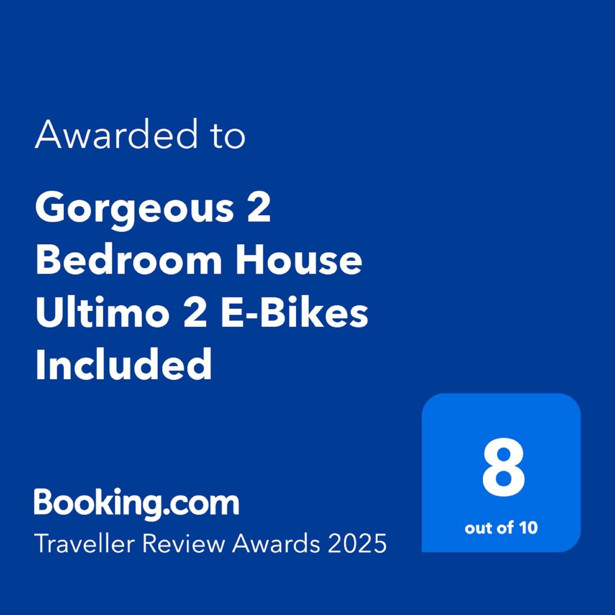 Gorgeous 2 Bedroom House Ultimo 2 E-bikes Included