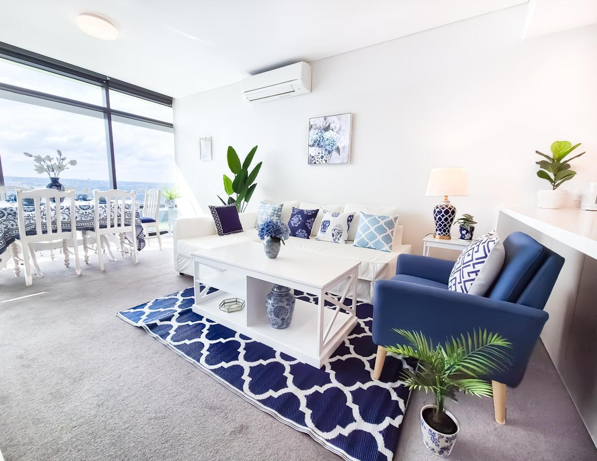 Apartment Hamptons Style 2br & Kid W View In Olympic Park Sydney