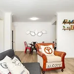 Suburban Two-Bed Apartment With Parking And Patio