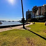 Studio Apt With Parking Balcony & Water Views