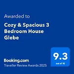 Cozy & Spacious 3 Bedroom House Glebe