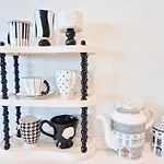 Timeless Black N White Charm 2Br W Kids Room