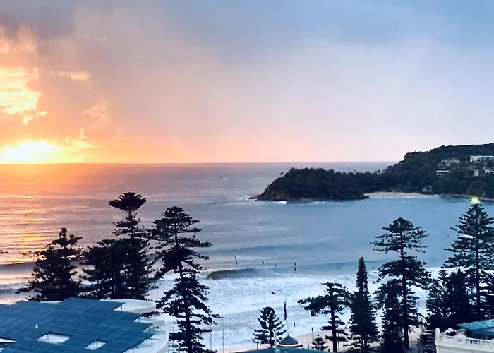 Manly Ocean Beach View Sunrise & Sunset