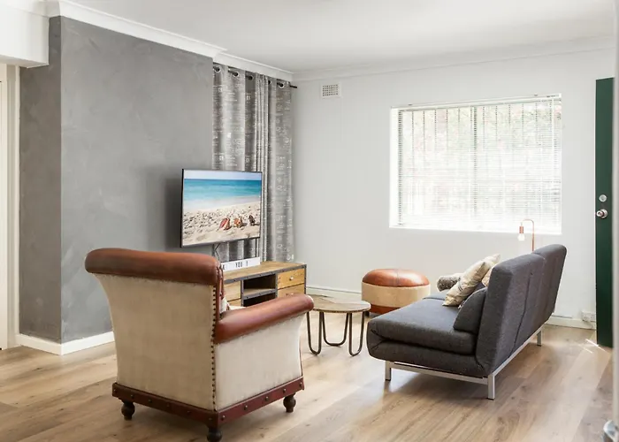 Suburban Two-Bed Apartment With Parking And Patio
