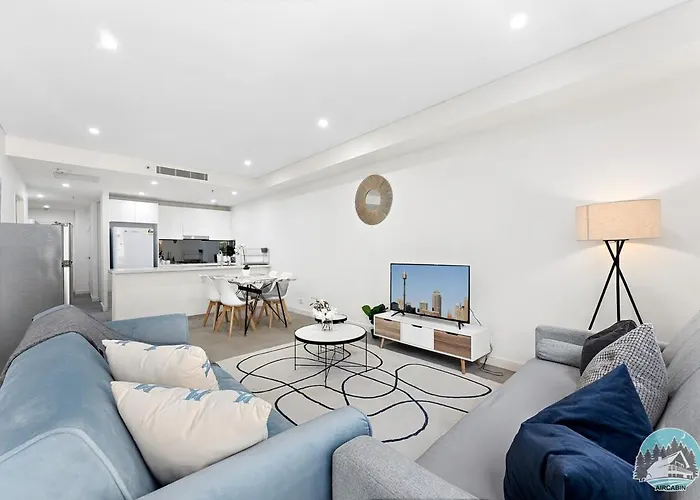 Aircabin - Mascot - Comfy - Family-2 Beds Apt