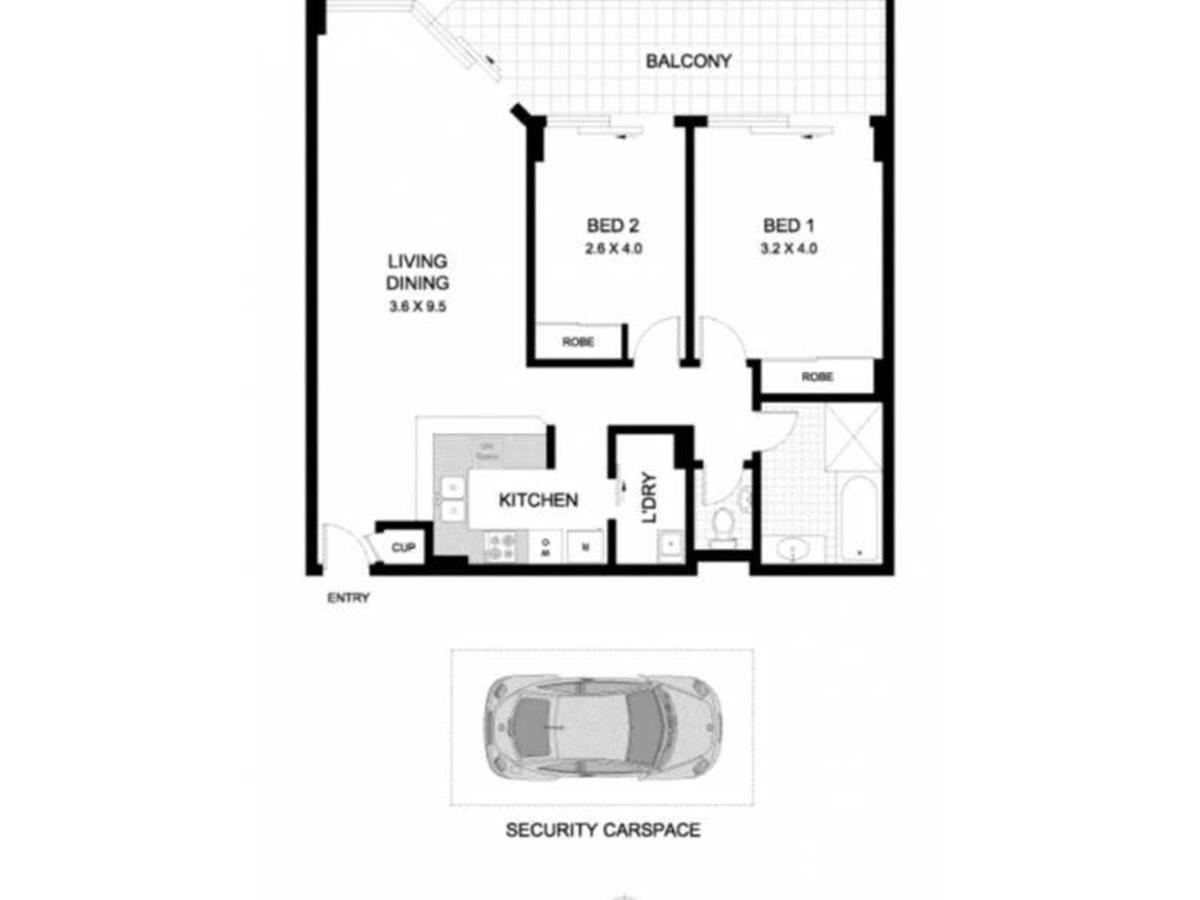 - Kent Street Cbd Floor 2 Bedroom With Balcony *