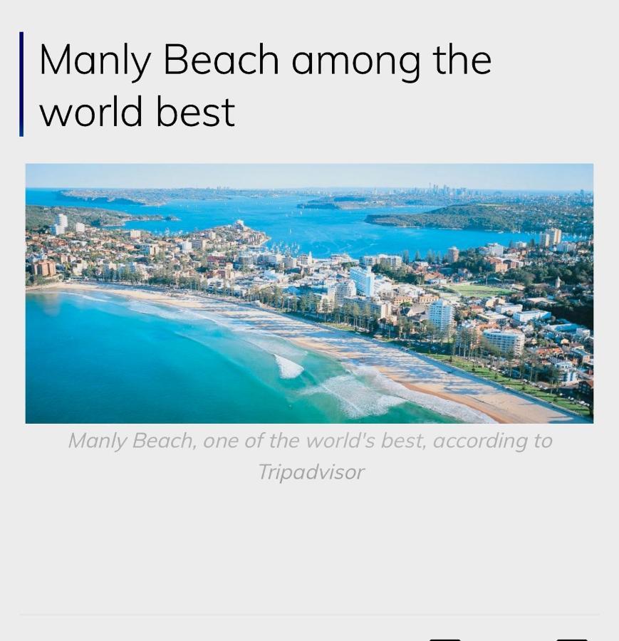 Apartamento Manly Retreat With Free Onsite Parking Sidney