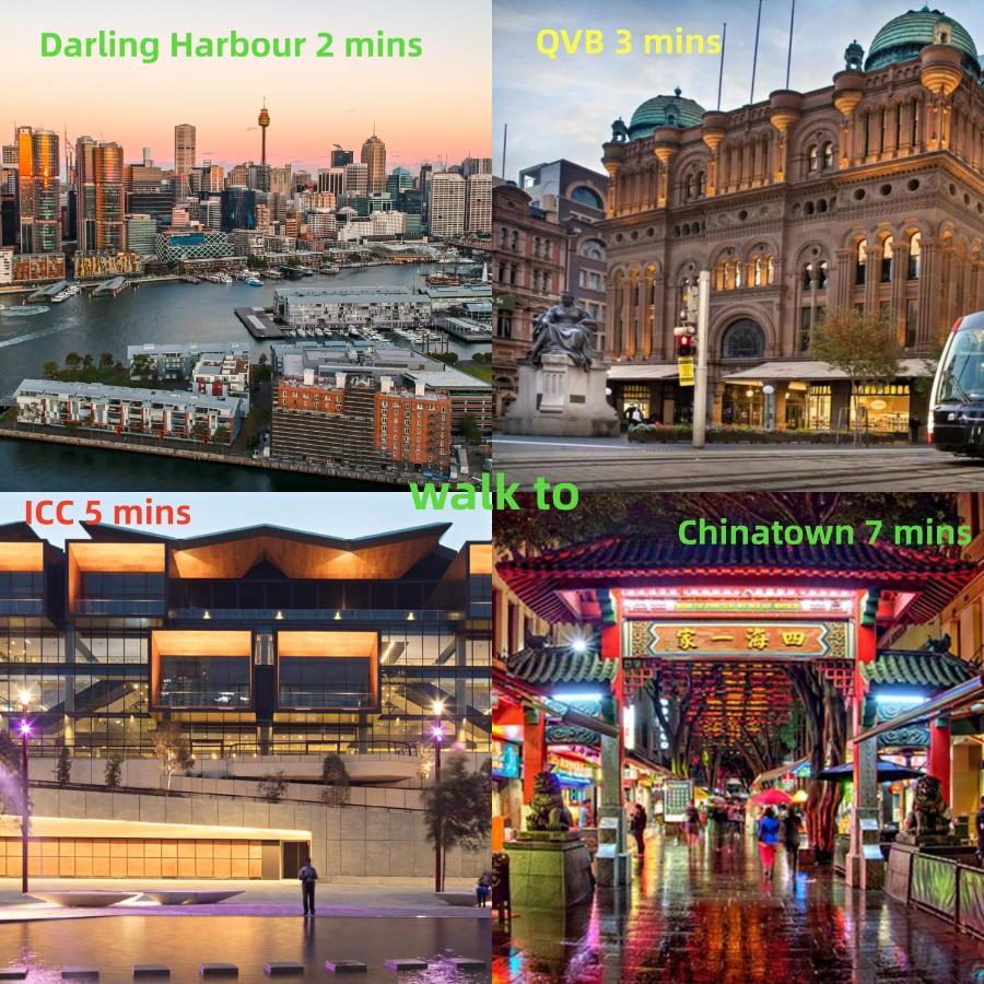 Superb 1 Bed In Syd Cbd Darling Harbour Apartamento *