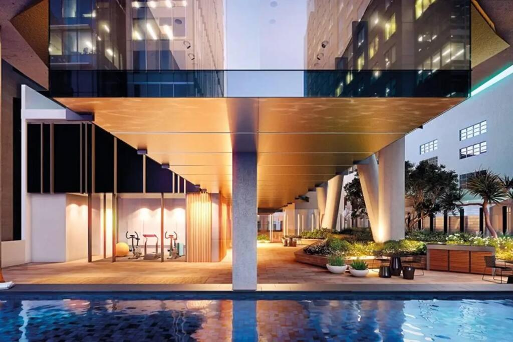 Lovely One Bedroom + Study With Infinity Pool Sydney