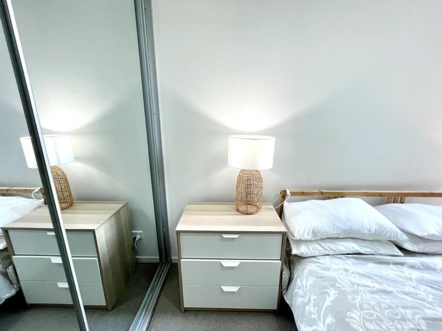 High Floor Skyline View 2br Close2olympic Park Apartment Sydney