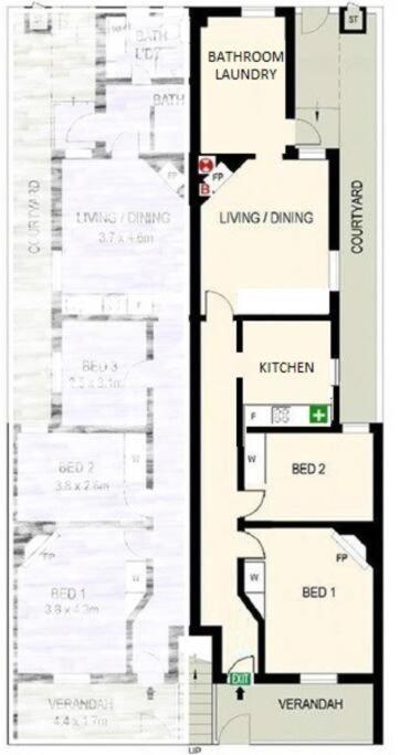 Cozy King Millers Point * Sydney