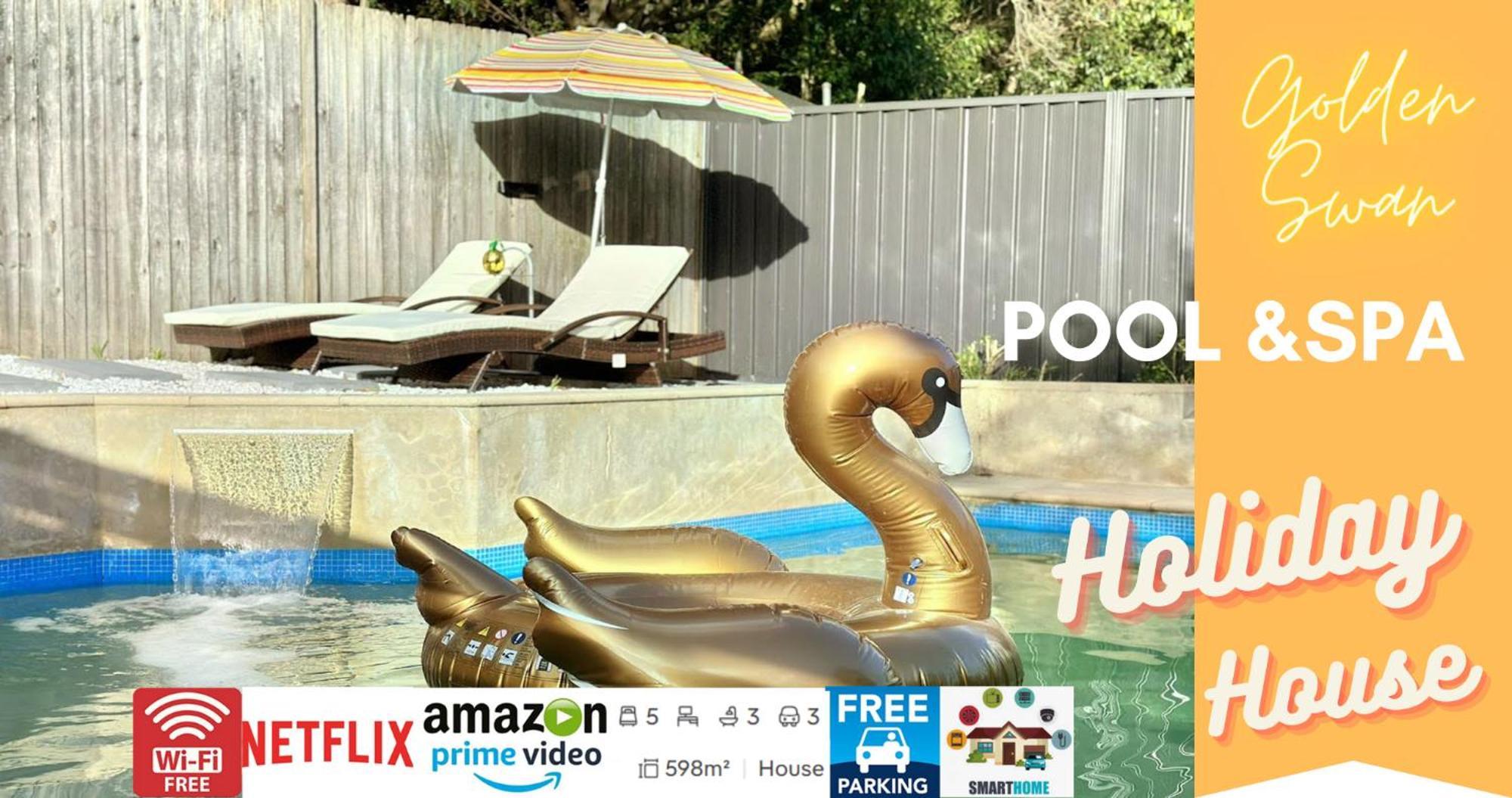 Bahay bakasyunan 5 Bedroom 3 Bathroom House With Pool, Spa, Voice-control Smart And Game Sydney