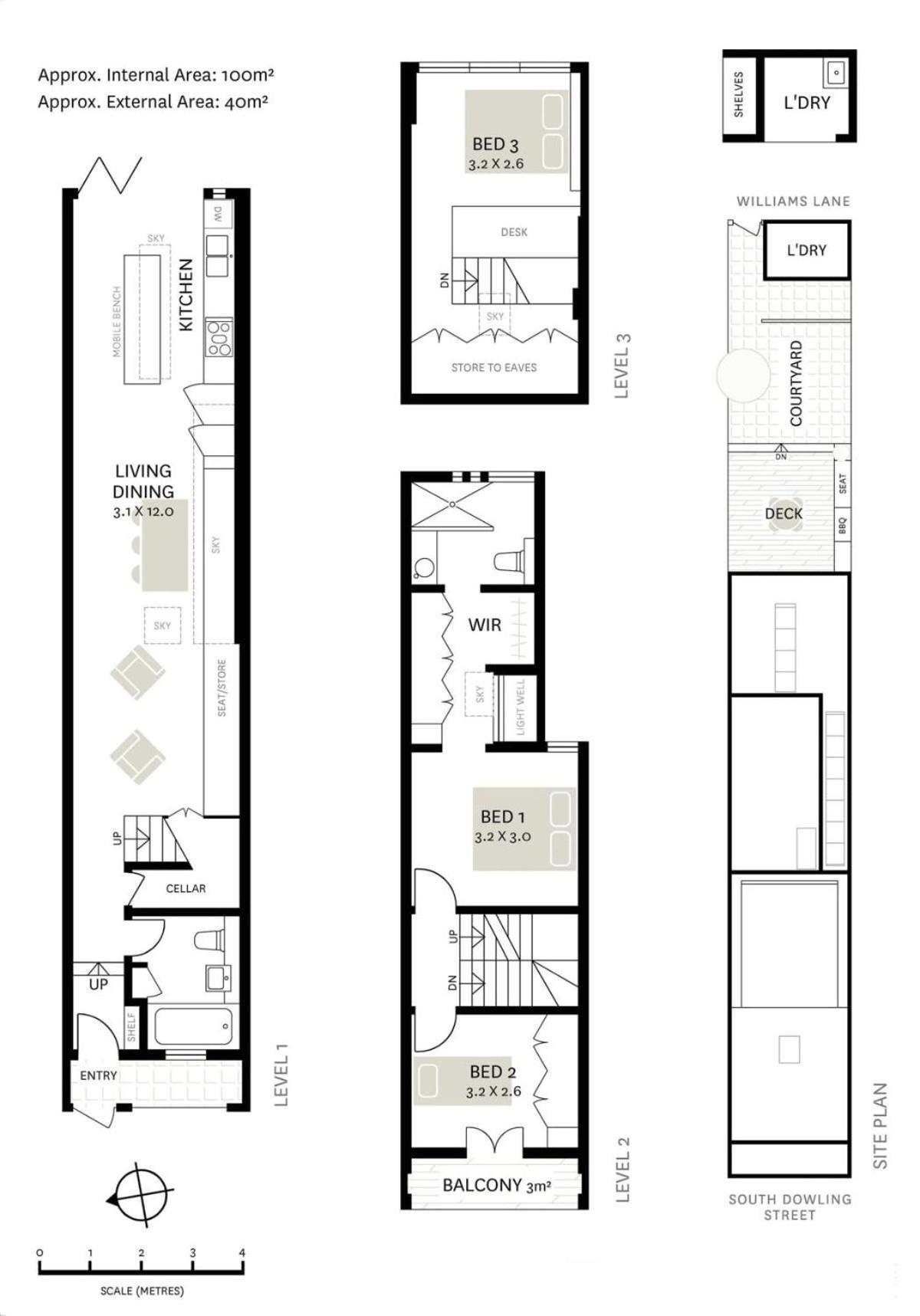 Casa de férias 3 Storey House Walk To Fox Scg & Sidney