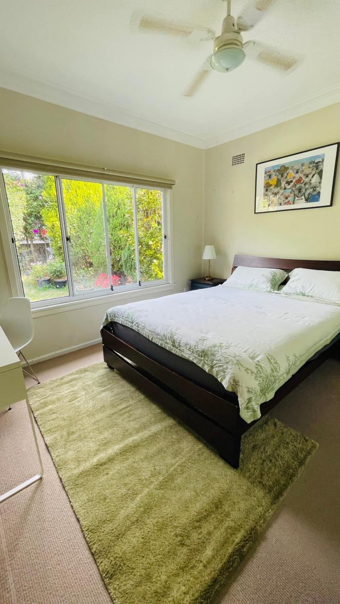 Comfort Queen Garden View Macquarie Park Ryde Homestay Sydney