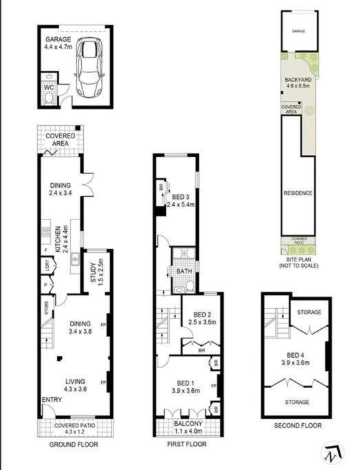 Holiday home Fancy 4 Bedroom House With Parking - Icc&darling Harbour-8 Mins Walk *
