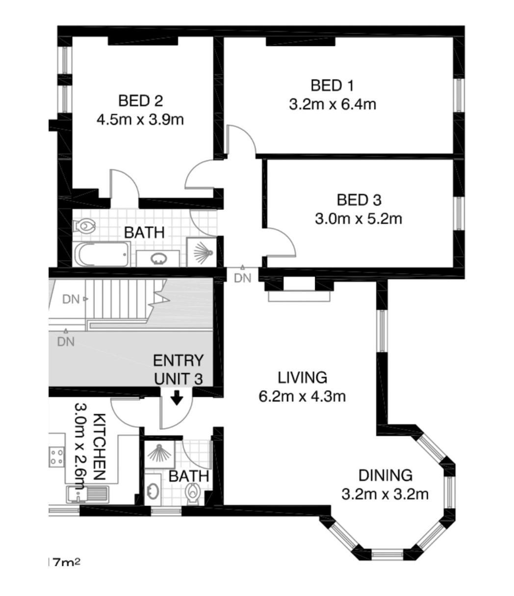 Three Apartment *