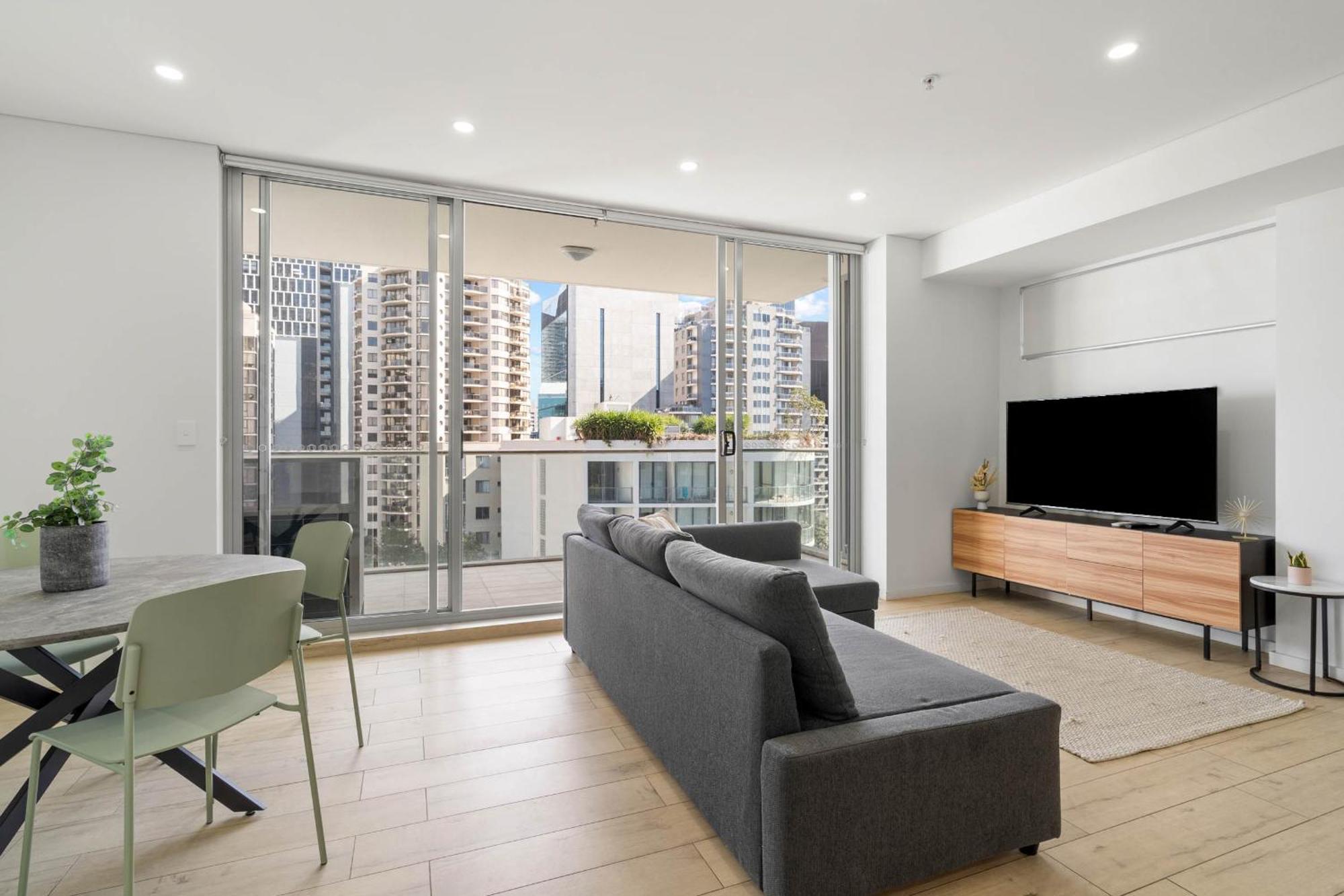 Apartment 02p Bright 2bedroom Abnb Style Nr Westfield With Free Parking Sydney