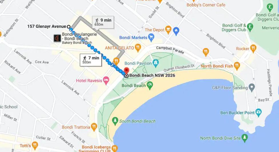 In The Heart Of Bondi, Stroll To The