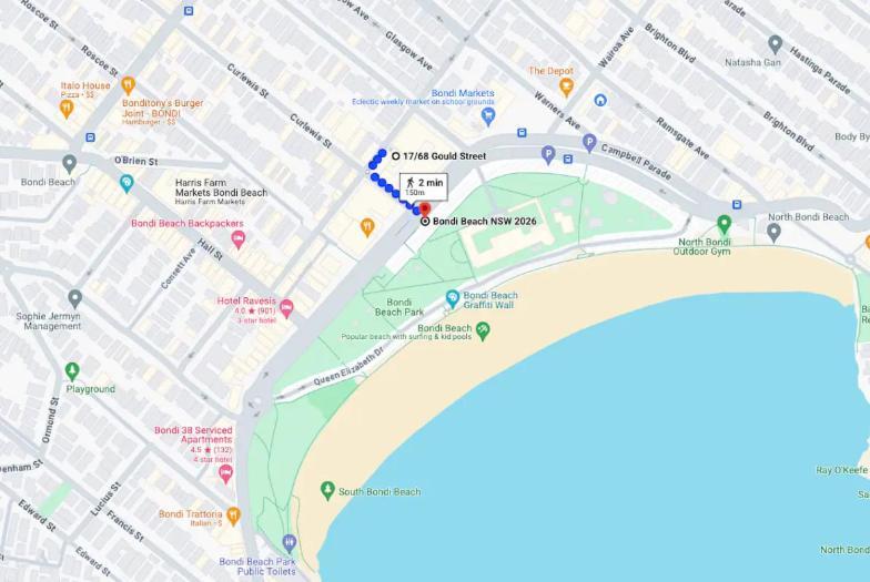 Apartment Beachside Bright Unit - Sleeps 4!