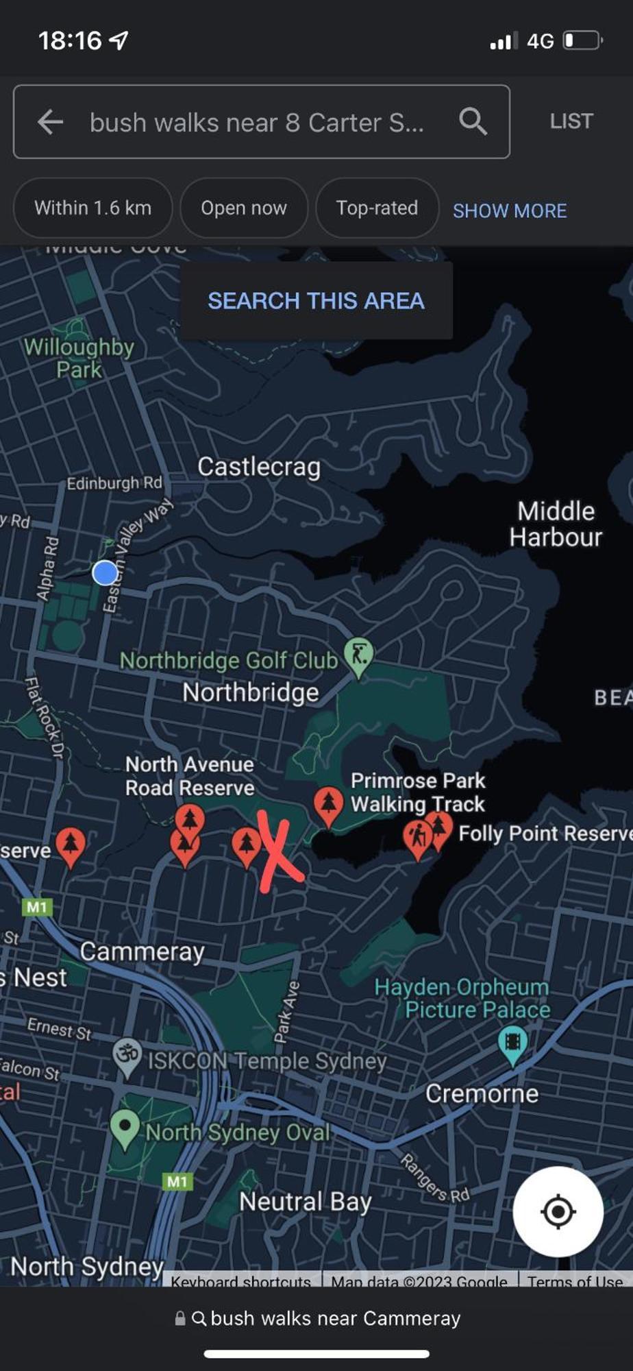 Cammeray Above A Trendy Cafe, 2 Free Cupsday * Sydney