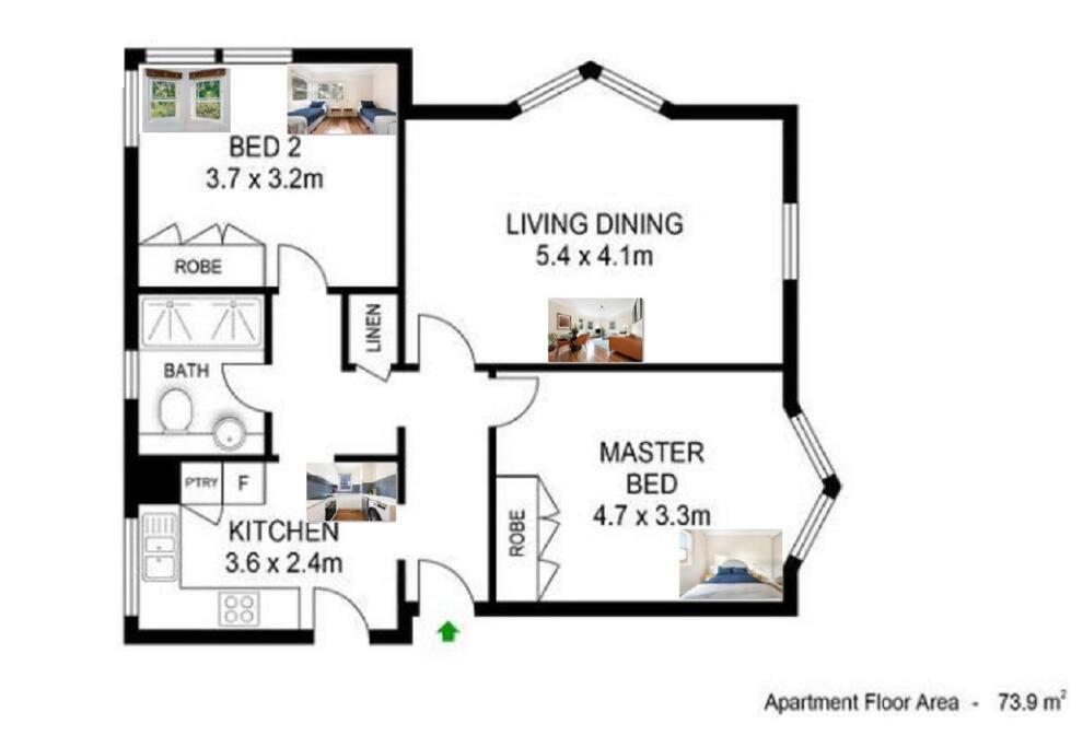 Apartment 2 Bedroom Harbour Opera House Waterview *