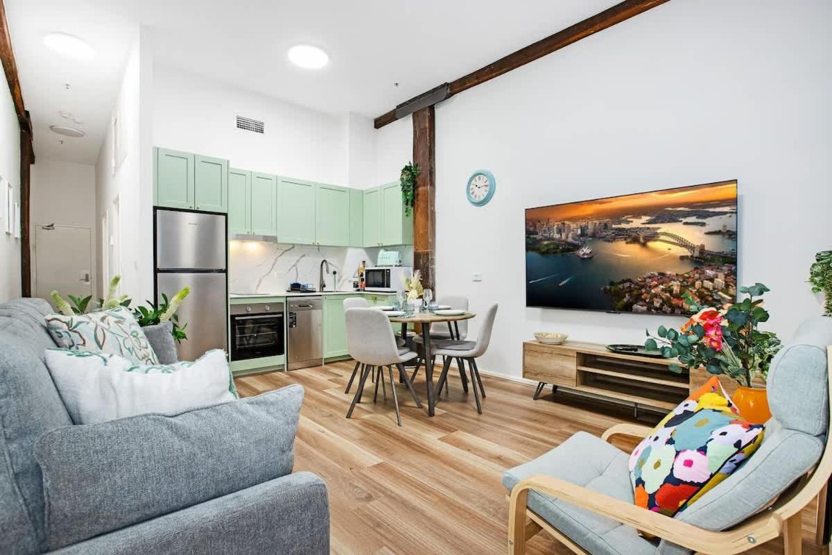 Apartment Luxe In Darling Harbour With Pool, Sauna & Gym - Icc 300m