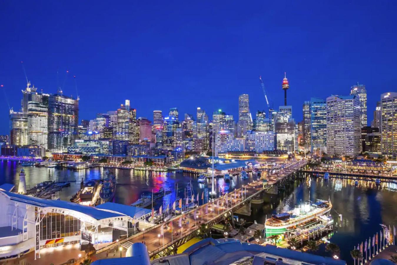 Stunning Darling Harbour View & Parking Apartamento