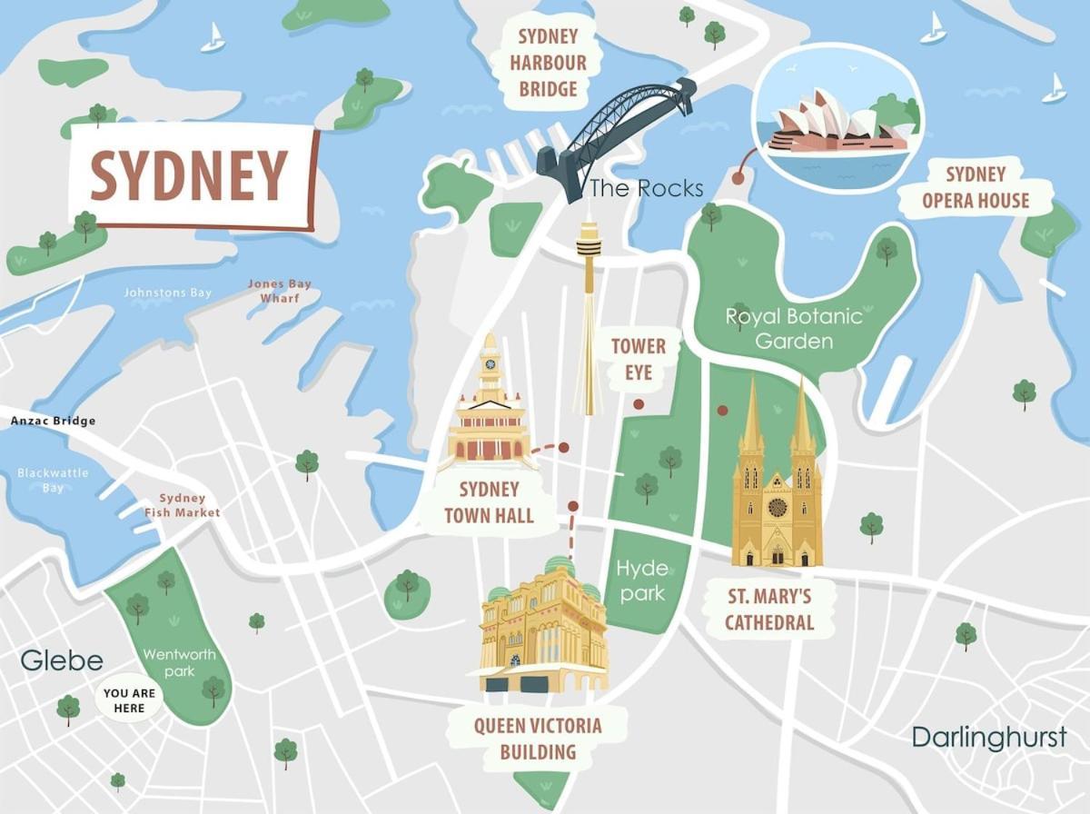 Beautiful House In Glebe With Two-car Garage Apartment *