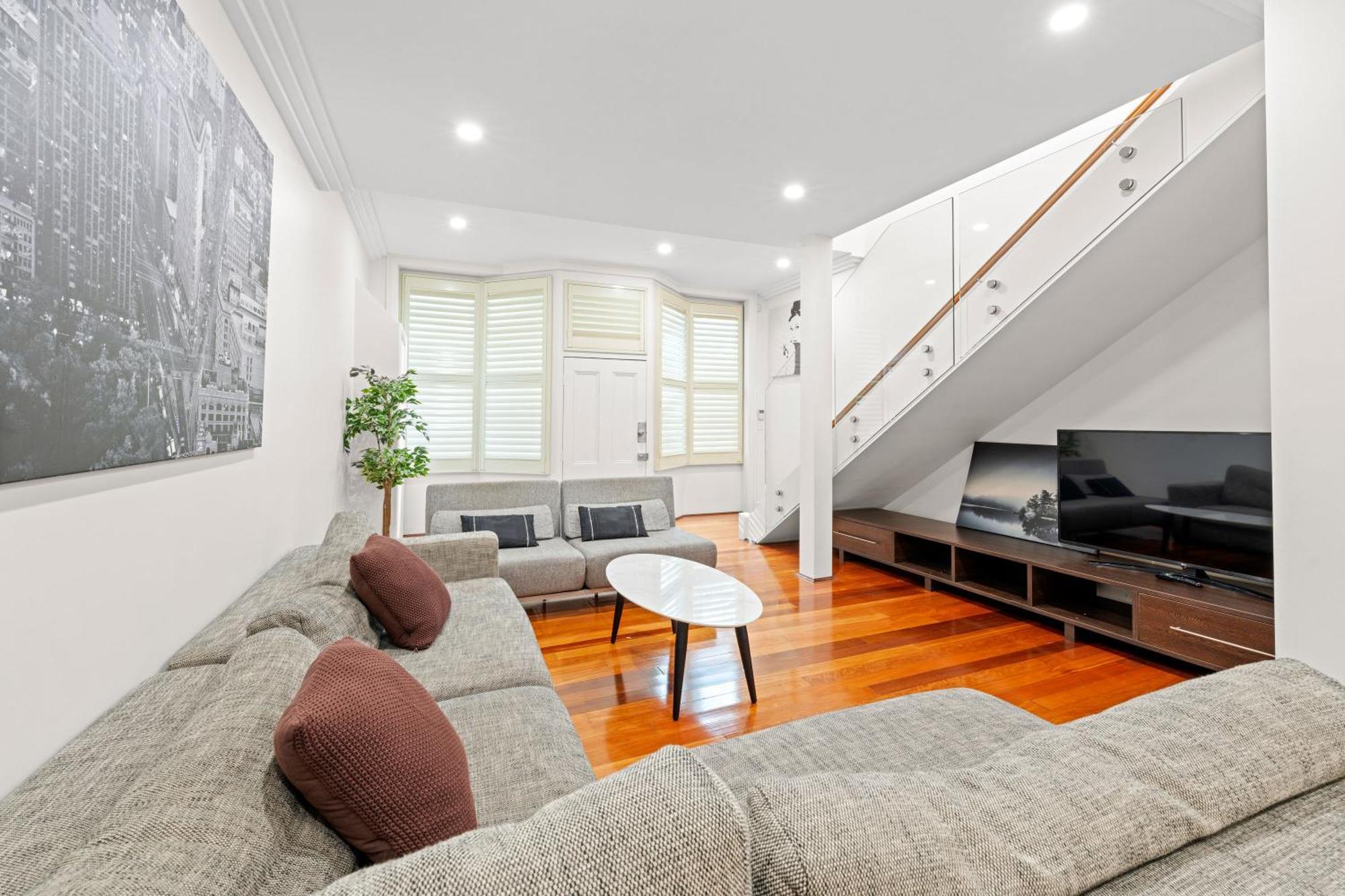 Ferienhaus Stylish 3br House With Parking & Icc&darling Harbour-8 Mins Walk Sydney