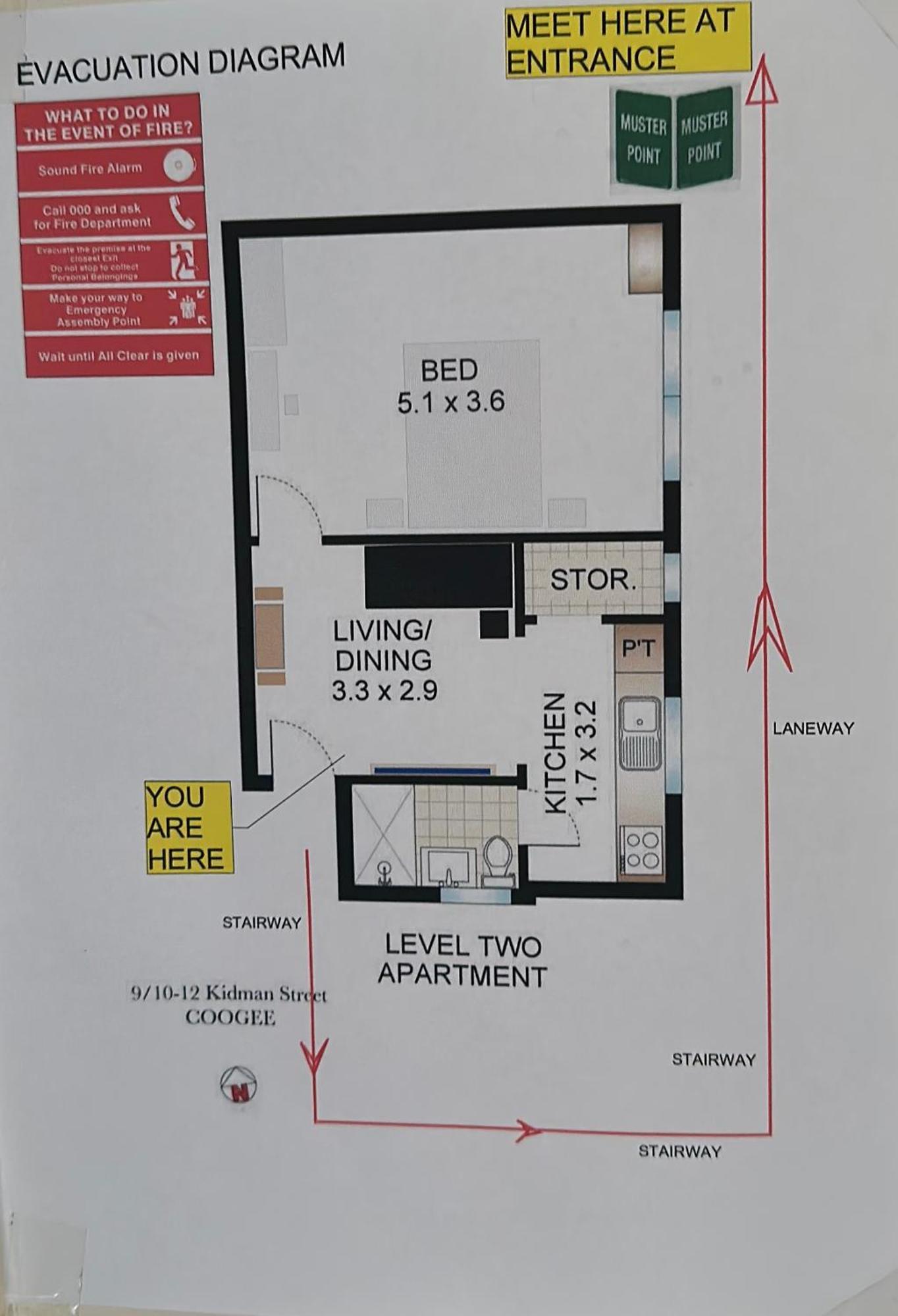 Randwick Shared With Study Desk & Parking Homestay *