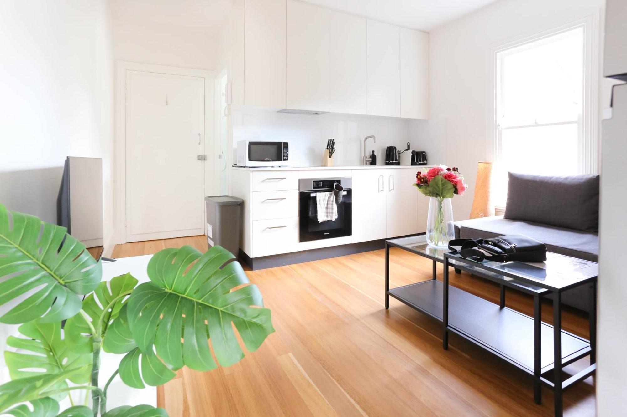 Apartamento Elegant 1 Bedroom With Balcony Surry Hills *