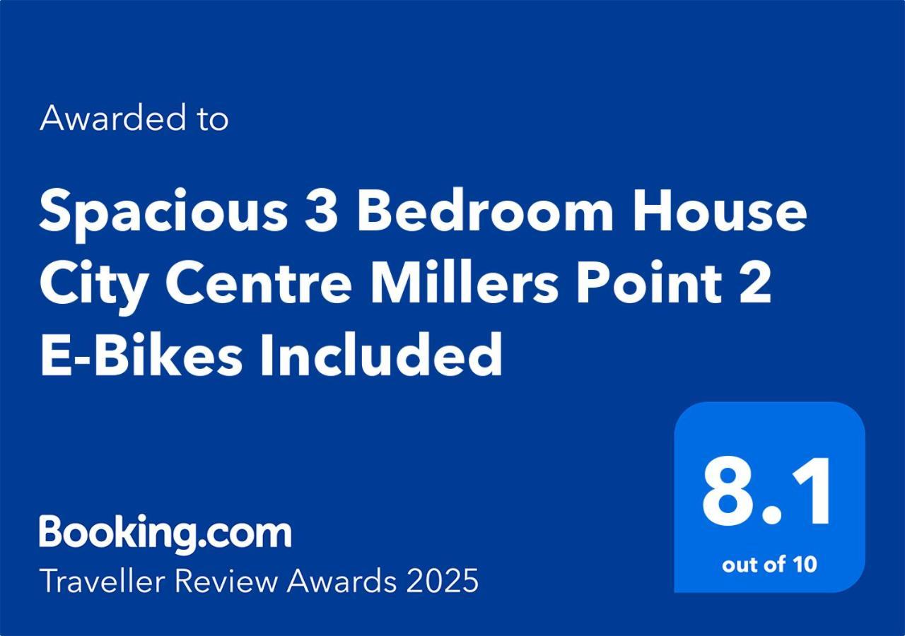 Bahay bakasyunan Spacious 3 Bedroom House Centre Millers Point 2 E-bikes Included Sydney