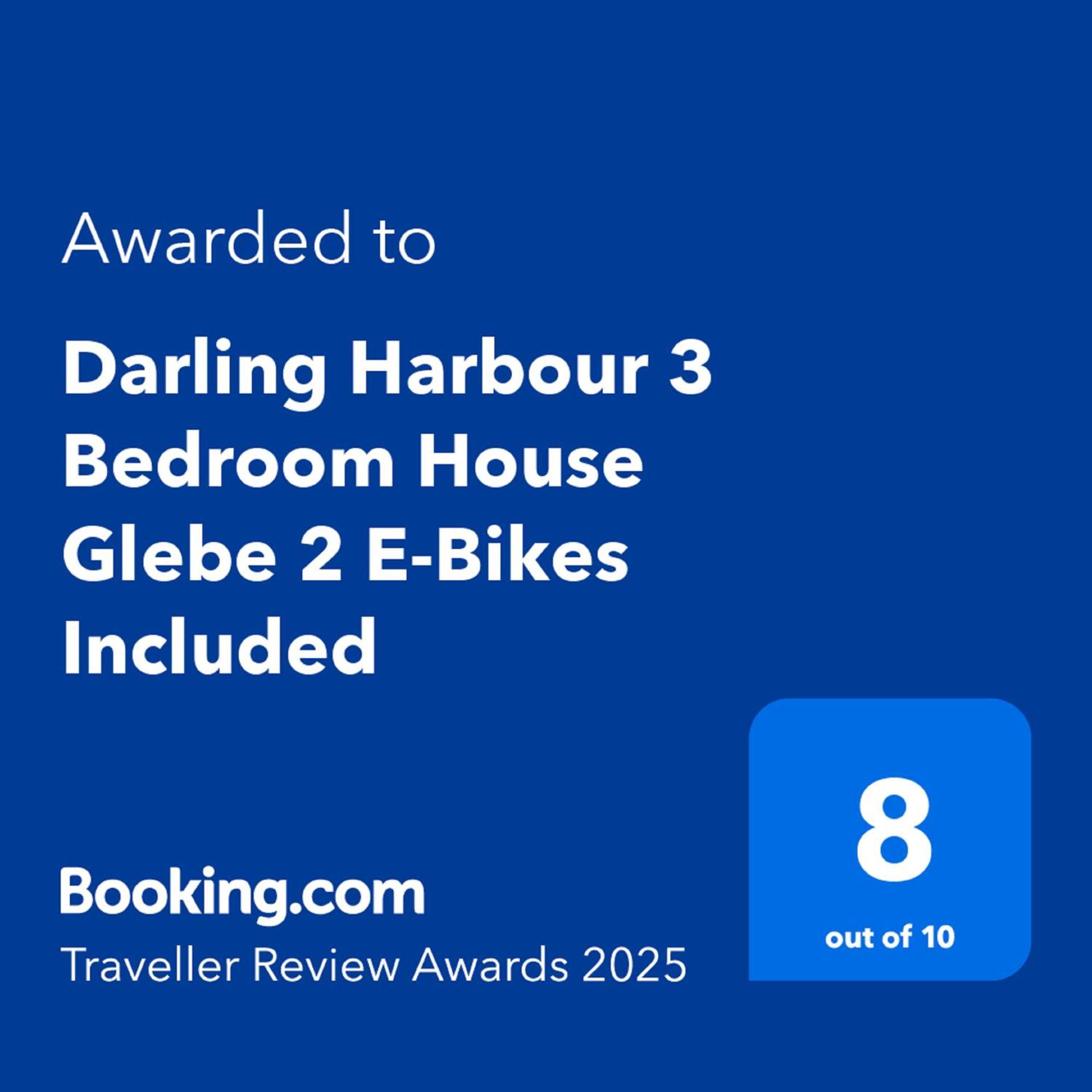 Darling Harbour 3 Bedroom House Glebe 2 E-bikes Included * Sydney