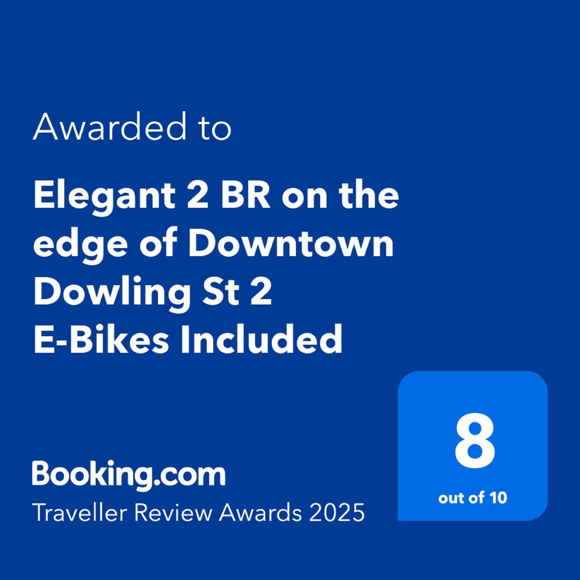 Elegant 2 Bedroom On The Edge Of Downtown Dowling St 2 E-bikes Included *