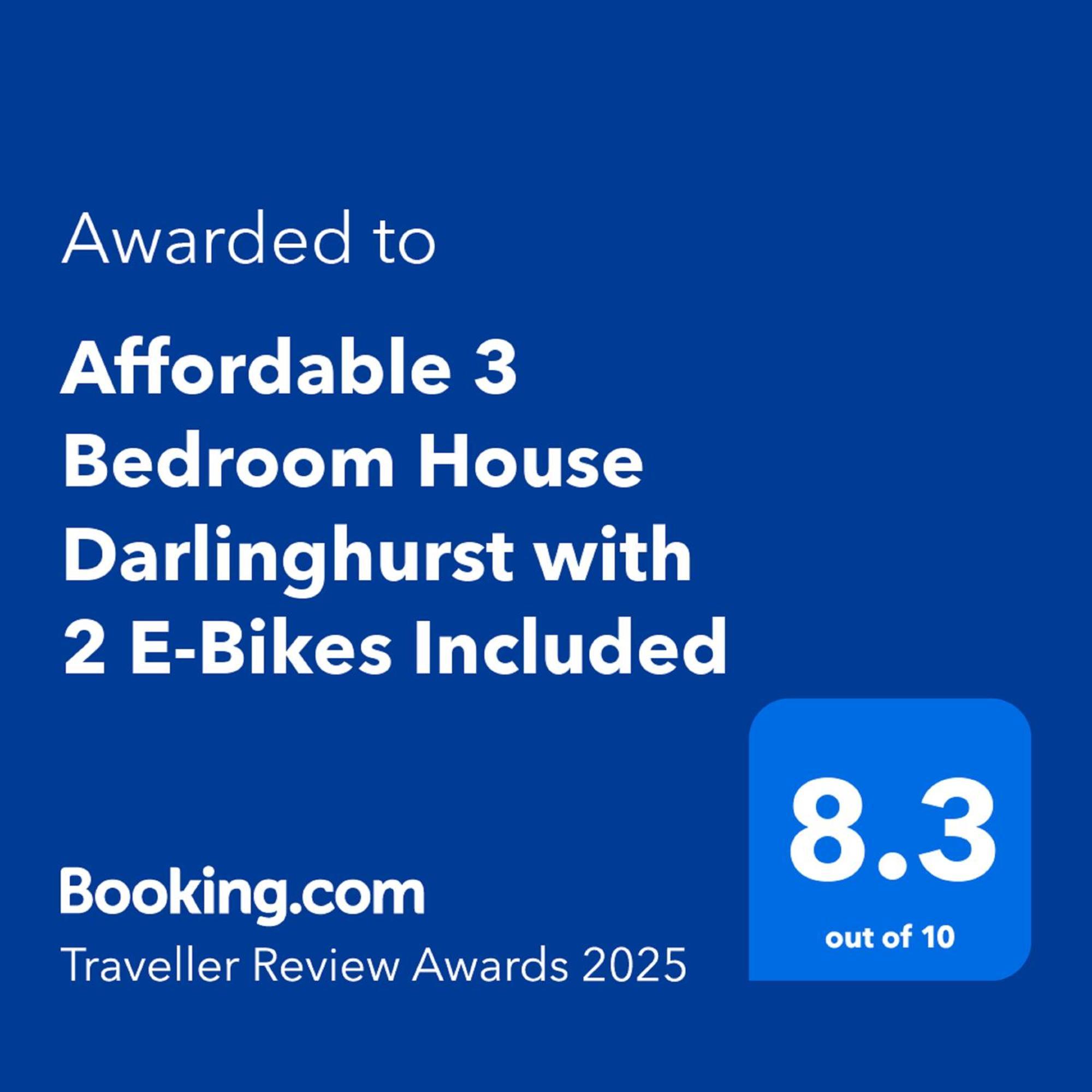 Bahay bakasyunan Affordable 3 Bedroom House Darlinghurst With 2 E-bikes Included