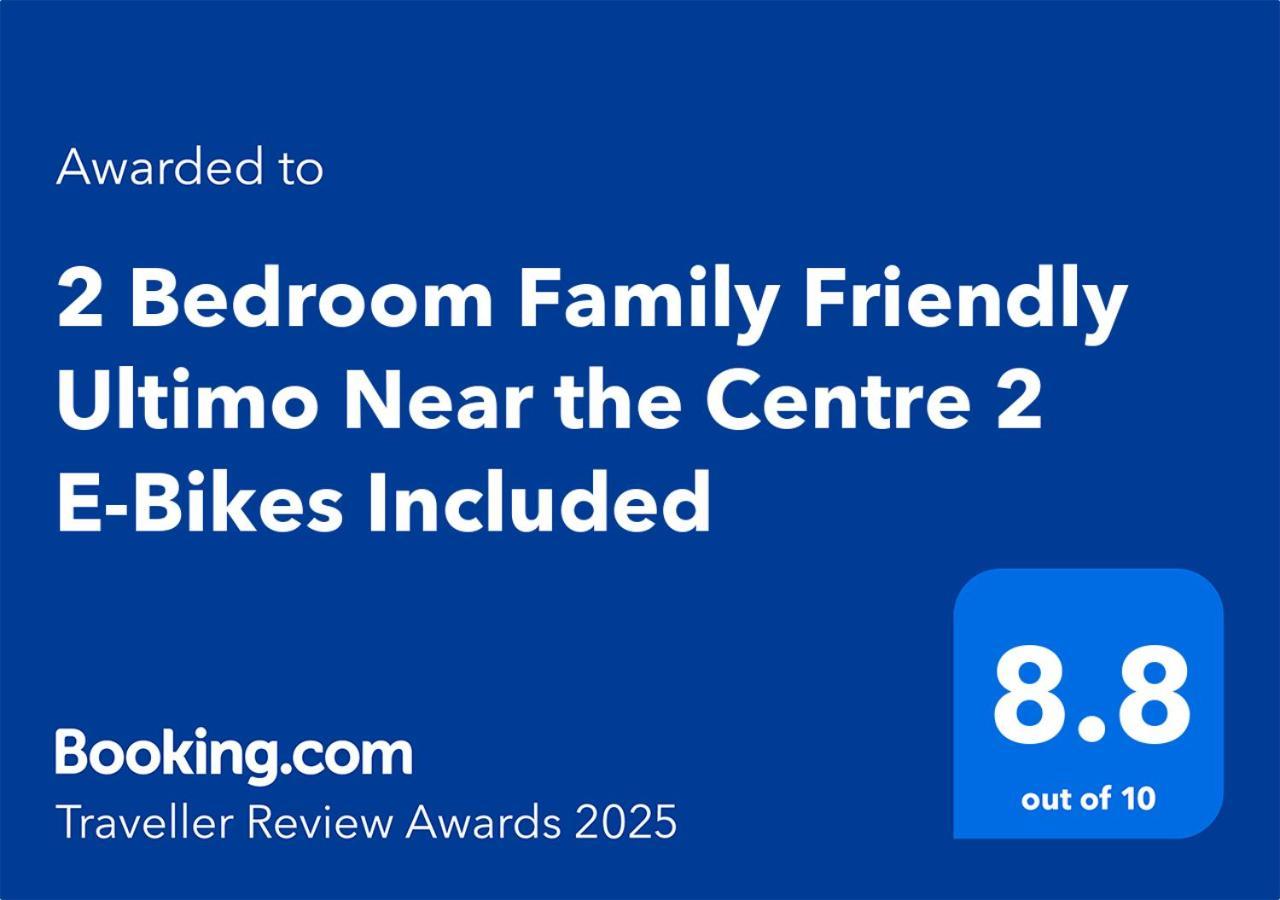 Casa de férias 2 Bedroom Family Friendly Ultimo Near The Centre 2 E-bikes Included