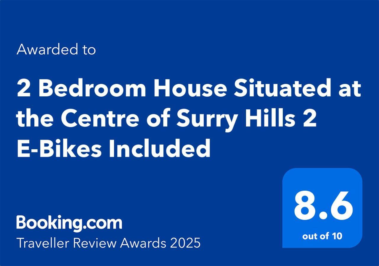 2 Bedroom House Situated At The Centre Of Surry Hills 2 E-bikes Included *