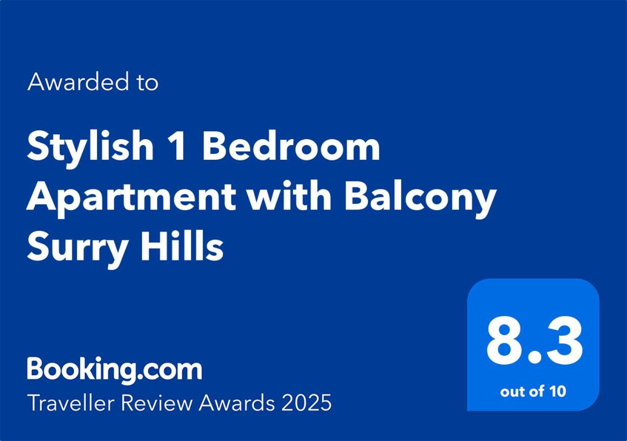 Apartamento Stylish 1 Bedroom With Balcony Surry Hills Sidney