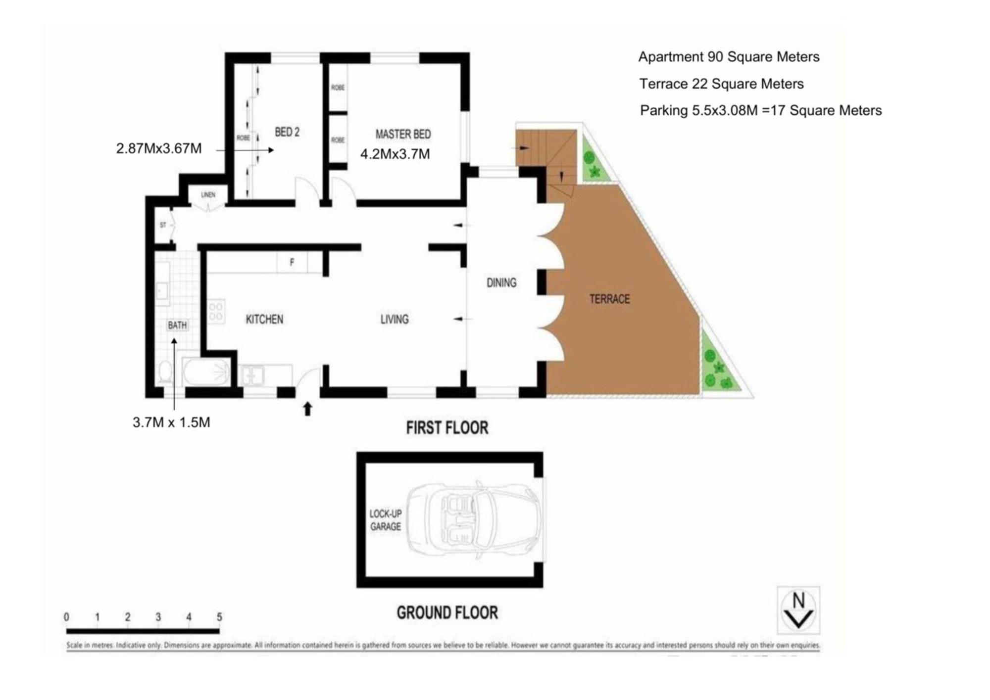 Executive 2br With Balcony Near Yarranabbe Park Sydney
