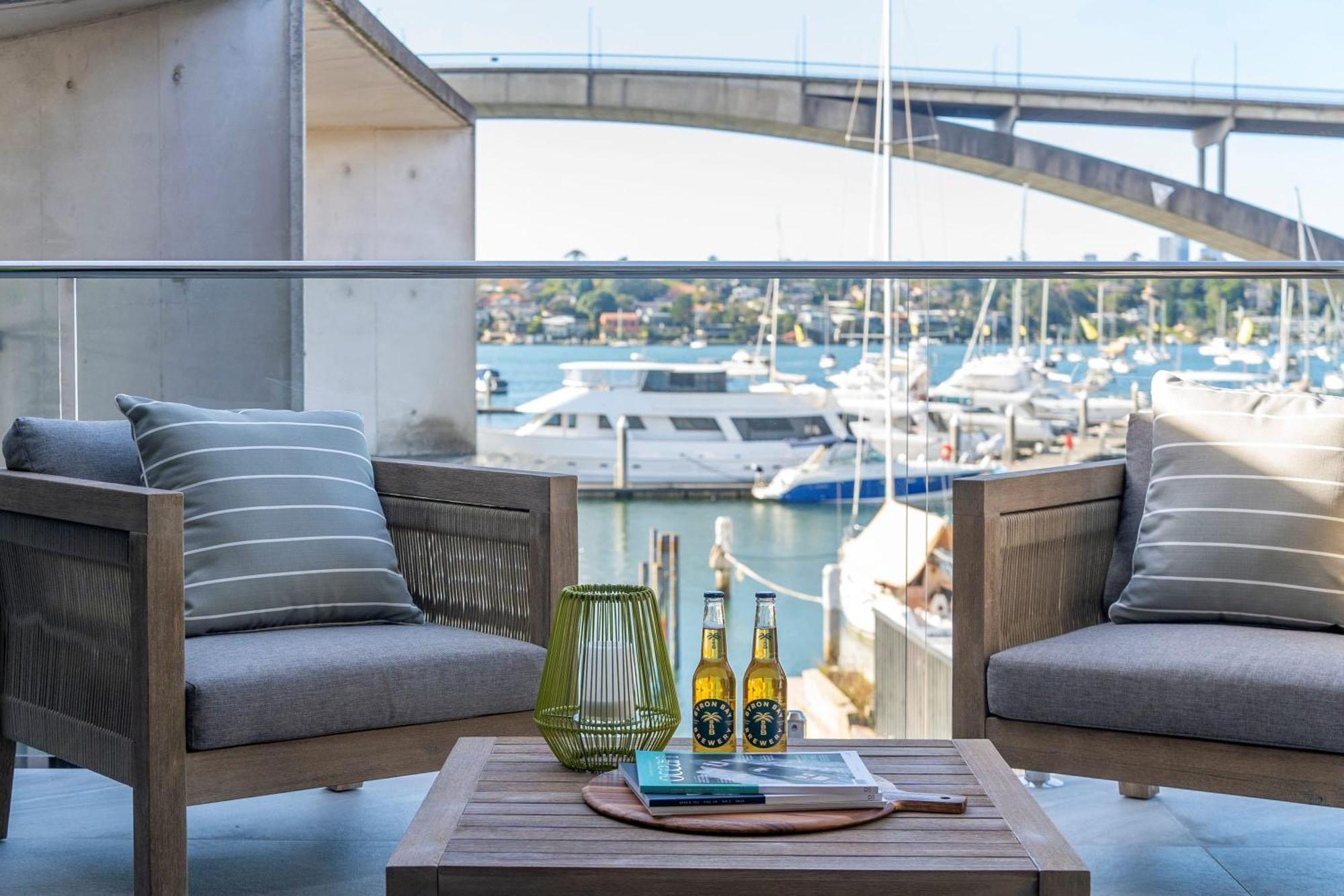 Marina Magic On Harbour Front Apartment Sydney