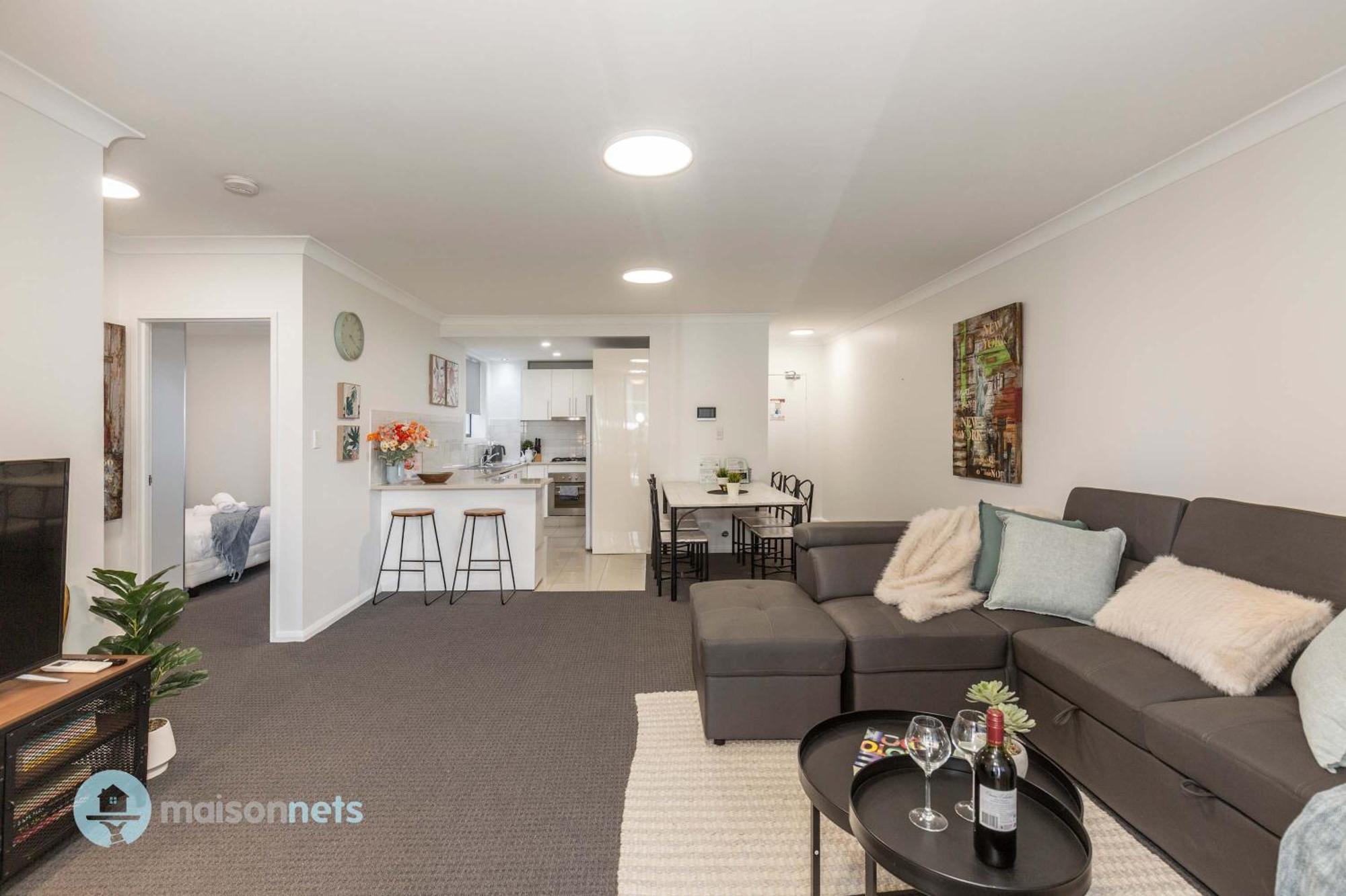 2 Bedroom 2 Bathroom Apt With Balcony And Parking Apartment