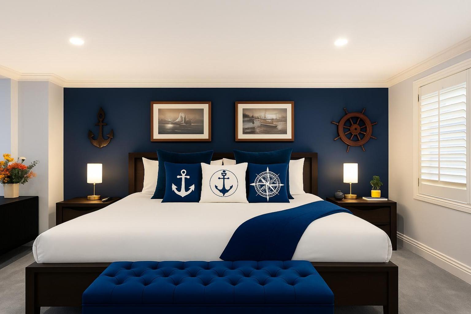 Holiday home King Bed Harbour View - Captain's Retreat