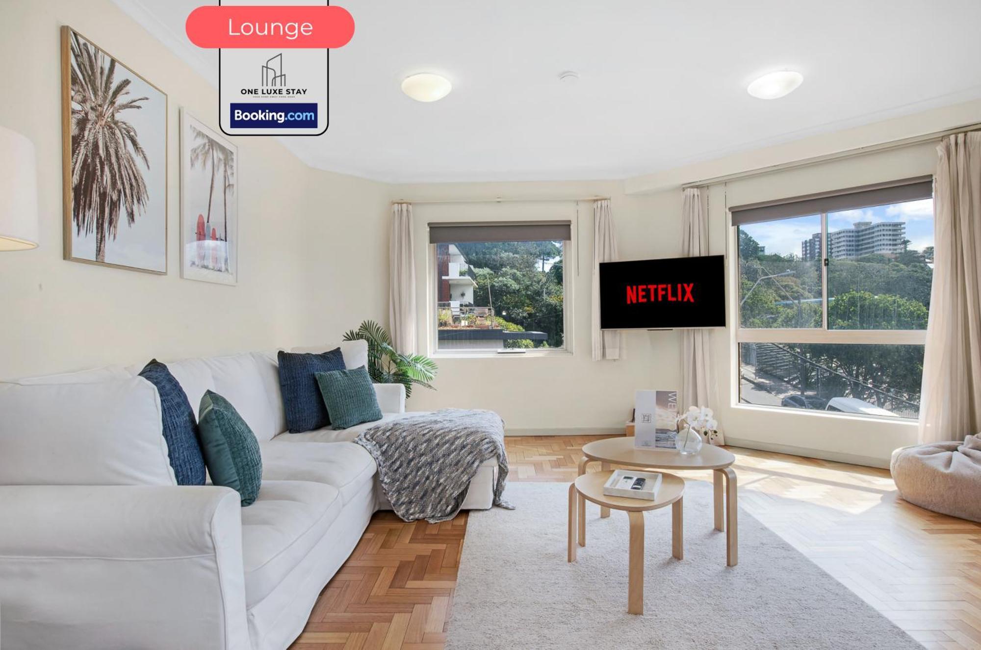 1 Bed By One Luxe Serviced & Vacation Manly Beach, Northern Beaches, With Free Wifi, Car Spot