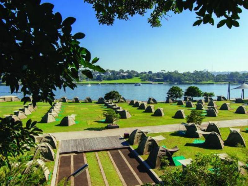 Cockatoo Island Accommodation Campingplatz Sydney