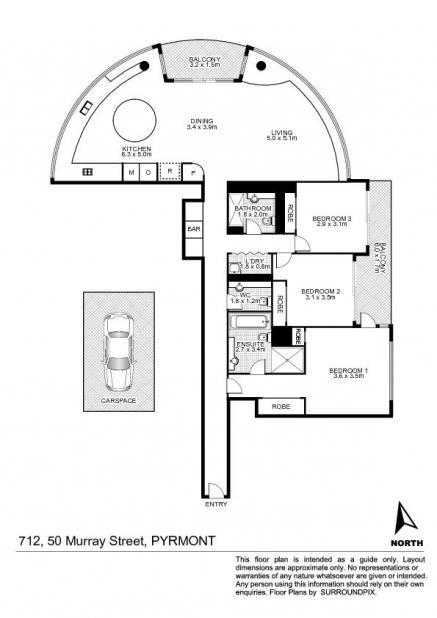 Apartment 3 Bedroom Darling Harbour Sydney