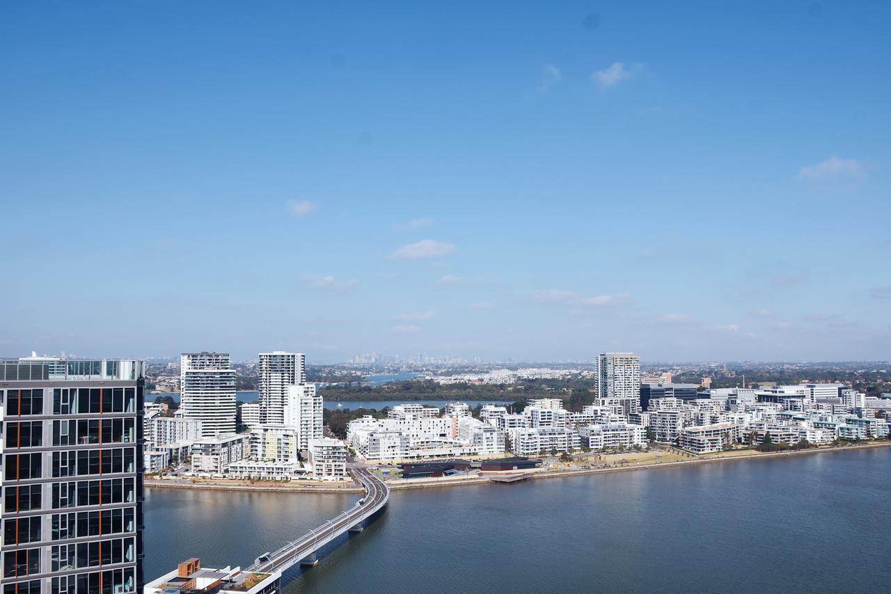 Wentworth Point Oversized Balcony View Sidney