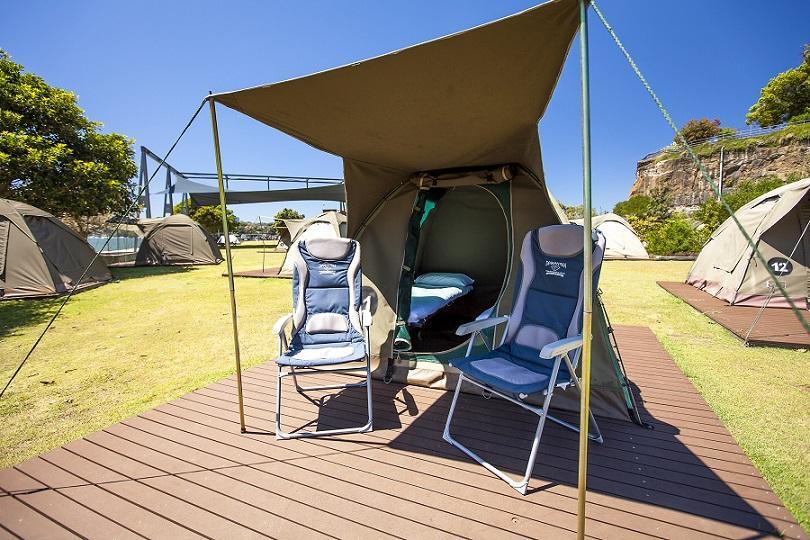 Cockatoo Island Accommodation Campingplatz