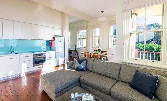 Cockatoo Island Accommodation